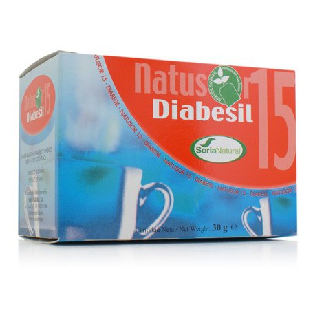 plantas en filtro NATUSOR 15 - DIABESIL 20 filtros