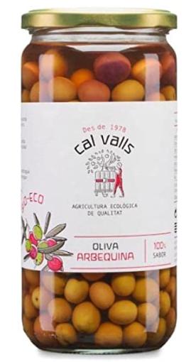 conservas OLIVA ARBEQUINA BIO 200G