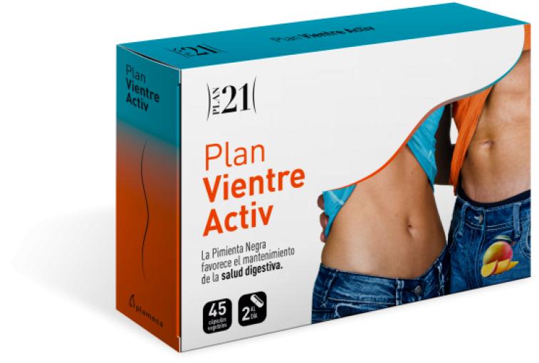 control de peso P21 PLAN VIENTRE ACTIV 45 CAP