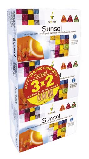 vitaminas PACK SUNSOL 3x2