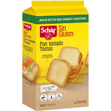 celiacos PAN TOSTADO TOSTAS 260 gr.