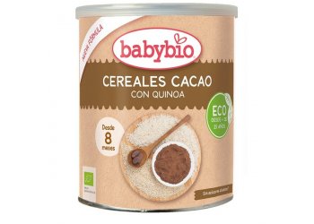 alim infantil PAPILLA CEREALES CACAO CON QUINOA BIO DESDE 8 MESES 220GR