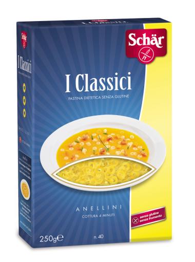 celiacos PASTA ANELLINI 250 gr.