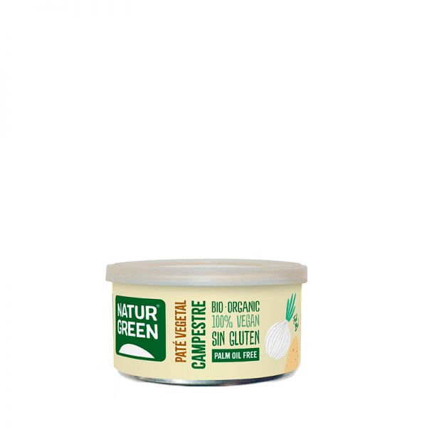 patés y carnes vegetales PATE CAMPESTRE 125 g BIO S/G