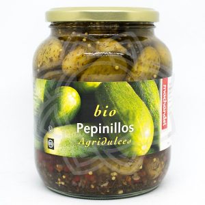 conservas PEPINILLOS AGRIDULCES BIO 680G