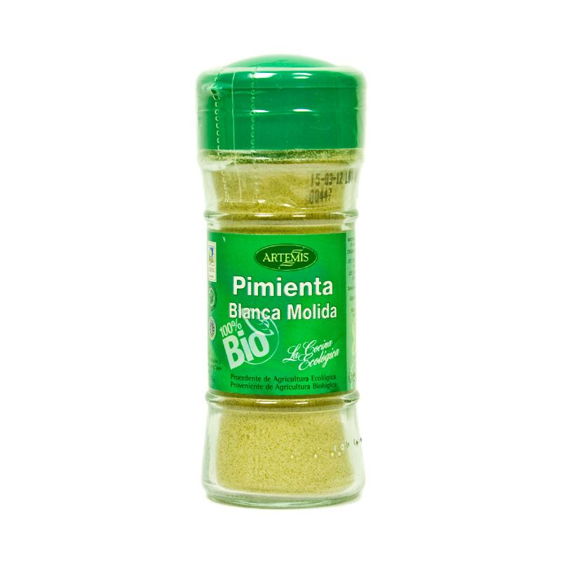 sales, condimentos y salsas PIMIENTA BLANCA MOLIDA 38G BIO