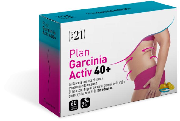 control de peso PLAN GARCINIA ACTIV 40+60CAPS