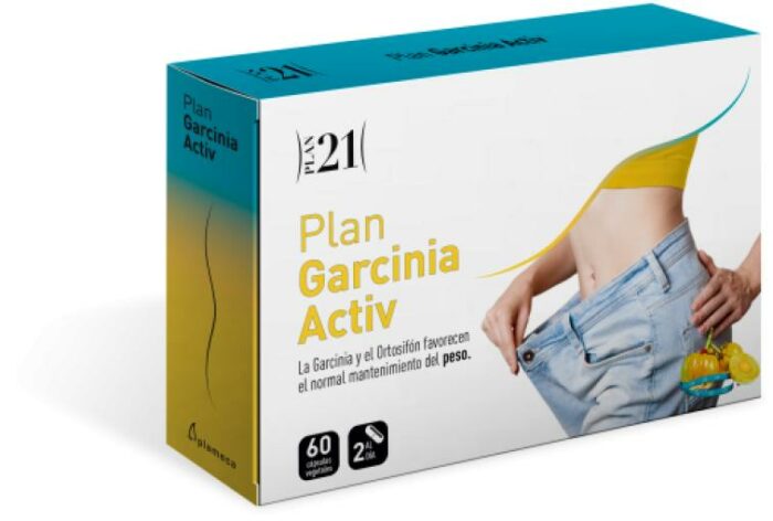 control de peso PLAN GARCINIA ACTIV 60 CAPSULAS