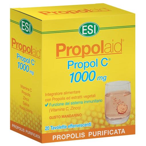 sistema respiratorio PROPOL C 1000 MG 20 EFERVESCENTES