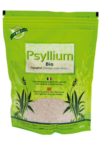 digestivos PSYLLIUM (PLANTAGO OVATA) BIO 300G s/gluten