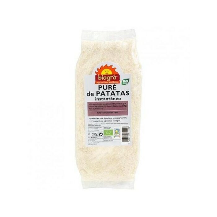 sales, condimentos y salsas PURE DE PATATA INSTANTANEO BIO 250 grs