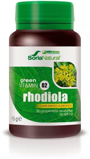 sistema nervioso RHODIOLA 02 30 caps GREEN VIT & MIN 02