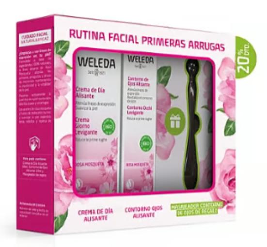 línea facial RUTINA FACIAL PRIMERAS ARRUGAS ROSA MOSQUETA