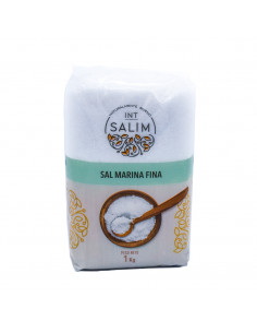 sales, condimentos y salsas SAL MARINA FINA 1KG