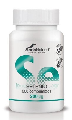 minerales SELENIO LIBERACION SOSTENIDA 200 COMP 250MG