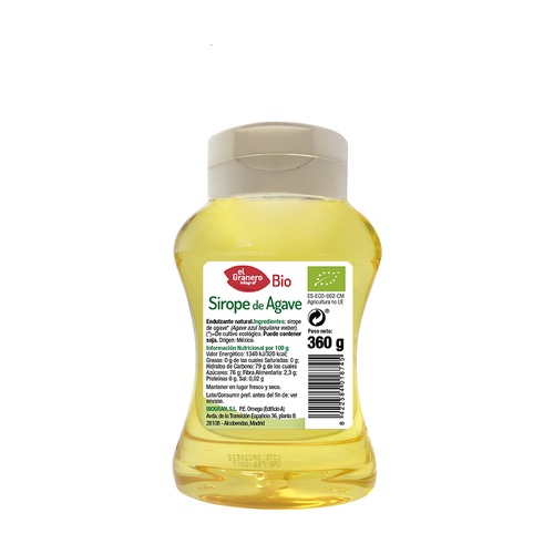 azucar y endulzantes SIROPE DE AGAVE BIO 360G