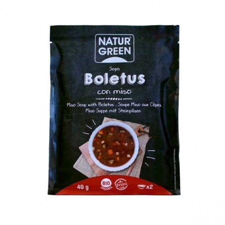 sales, condimentos y salsas SOPA BOLETUS CON MISO BIO VEG 40 g