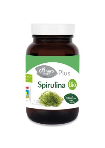 superalimentos SPIRULINA BIO, 180 COMP, 500 mg