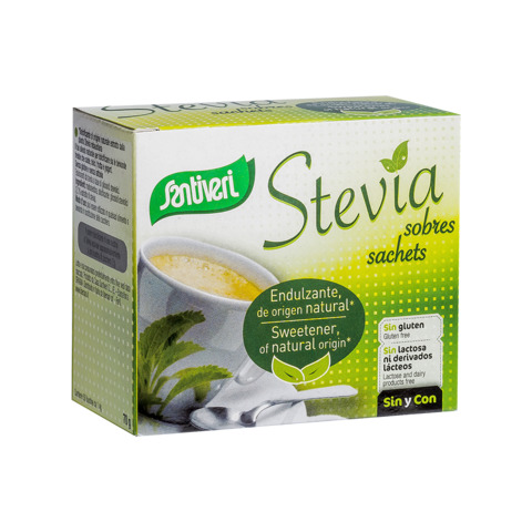 azucar y endulzantes STEVIA POLVO 50 SOBRES