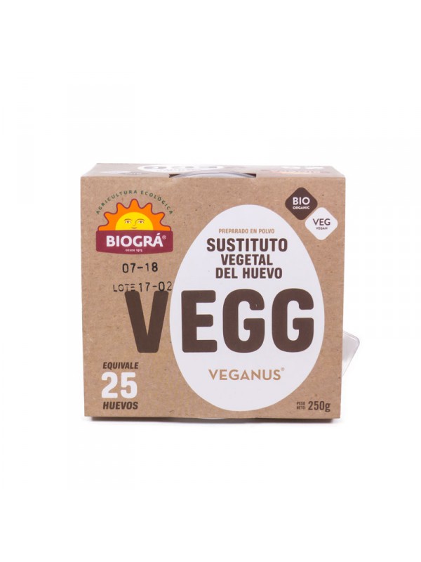 comida macrobiótica SUSTITUTO VEGETAL DEL HUEVO 250 GR