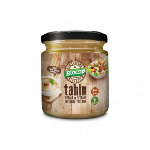 sales, condimentos y salsas TAHIN INTEGRAL TOSTADO SIN SAL 225 G BIO