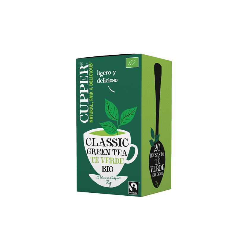 plantas en filtro TE VERDE CLASSIC BIO 20 BOLSAS