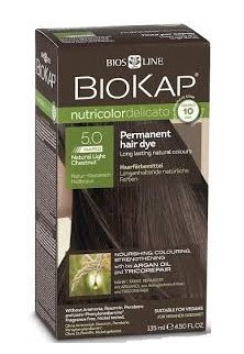 línea capilar TINTE RAPIDO 5.0 CASTAÑO CLARO NATURAL 135ML|tBIOKAP