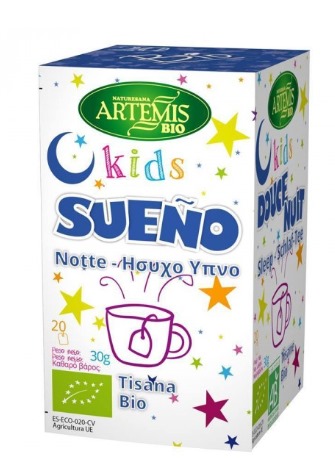 sistema nervioso TISANA KIDS SUEÑO BIO 20 FILTROS