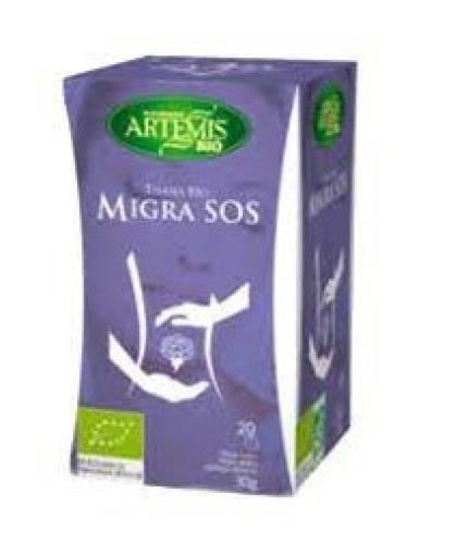 plantas en filtro TISANA MIGRA SOS BIO 20 FILTROS