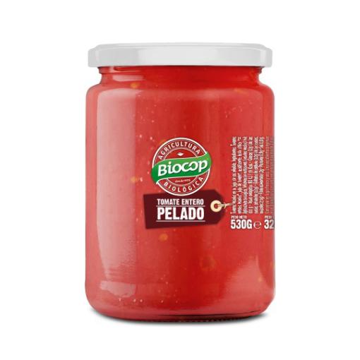 conservas TOMATE ENTERO PELADO 530G BIO