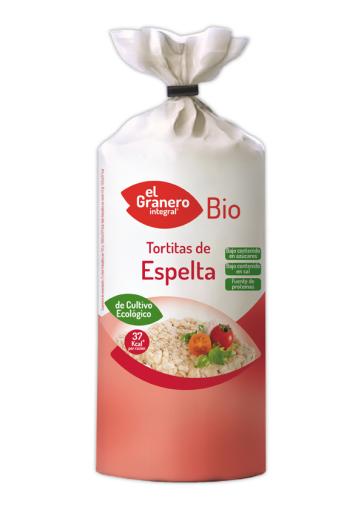 aperitivos y frutos secos TORTITAS DE TRIGO ESPELTA BIO, 108 g