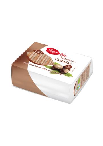 pan TOSTADAS DE CASTAÑA SIN GLUTEN BIO, 90 g