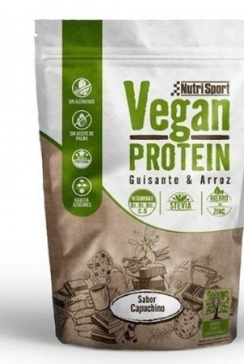 deporte VEGAN PROTEIN VAINILLA & COOKIES 468GR