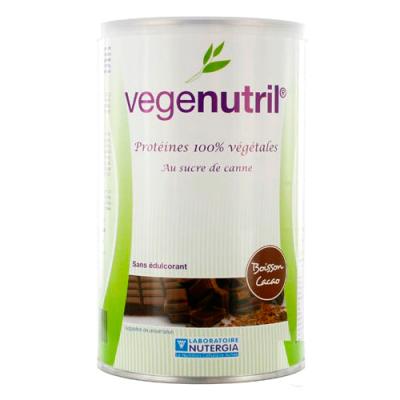 control de peso VEGENUTRIL DE SOJA CACAO BOTE 300GR