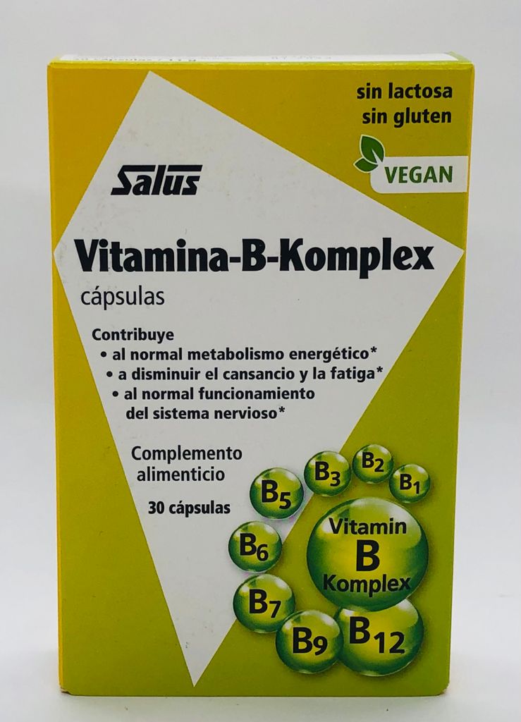 vitaminas VITAMINA B-COMPLEX 30 CAPSULAS