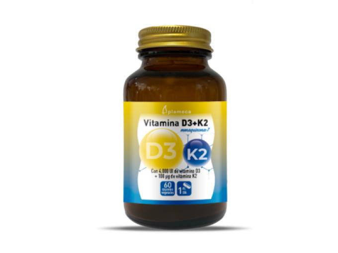 vitaminas VITAMINA D3+K2 60 CAPSULAS