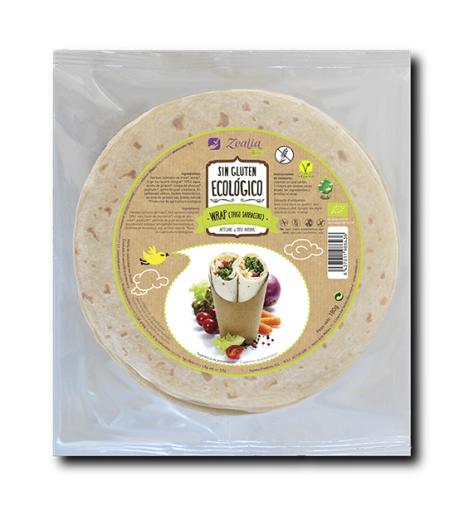 celiacos WRAP DE TRIGO SARRACENO ECO S/G 120G