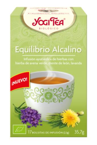 plantas en filtro YOGI TEA EQUILIBRIO ALCALINO 17 FILTROS