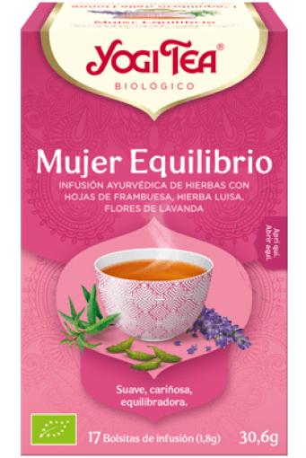 plantas en filtro YOGI TEA MUJER EQUILIBRIO 17 FILTROS BIO