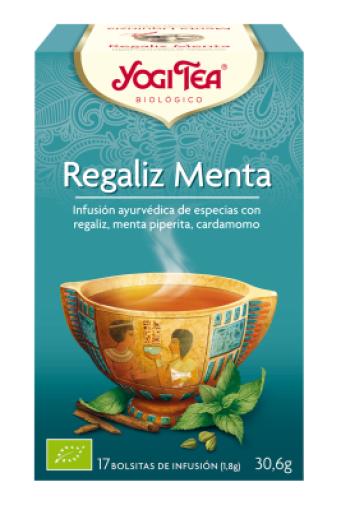 plantas en filtro YOGI TEA REGALIZ MENTA 17 FILTROS BIO