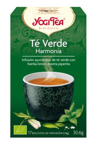 plantas en filtro YOGI TEA TE VERDE ARMONIA 17 FILTROS BIO