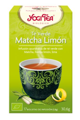 plantas en filtro YOGI TEA TE VERDE CON MATCHA Y LIMON 17 FILTROS BIO