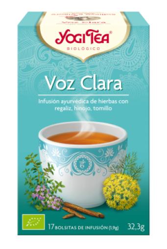 plantas en filtro YOGI TEA VOZ CLARA 17 FILTROS BIO