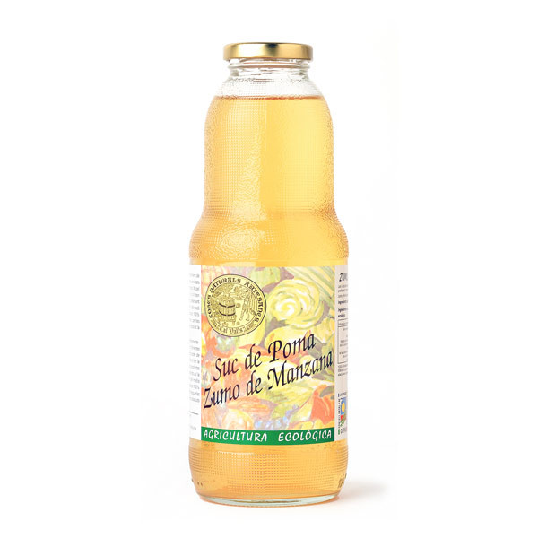 bebidas ZUMO DE MANZANA ECO 1 L