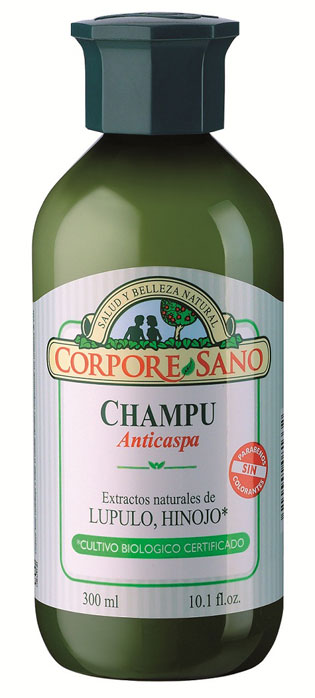 línea capilar CHAMPU ANTICASPA TOMILLO Y LUPULO BIO 300ml