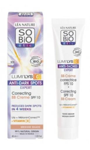 línea facial CREMA BB SPF10 LUMI´LYS [C] ANTIMANCHAS EXPERT TONO MEDIO BIO 40ML