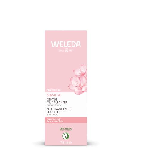 línea facial LECHE LIMPIADORA CALMANTE DE ALMENDRA 75G