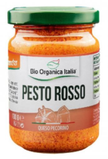 conservas PESTO ROSSO PECORINO BIO 130 G