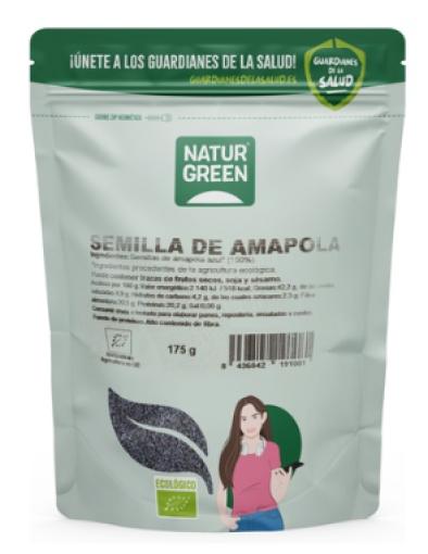 granos y semillas SEMILLA DE AMAPOLA BIO 175GR
